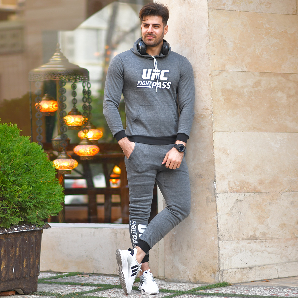 ست سوئيشرت شلوار مردانه مدل Delavar