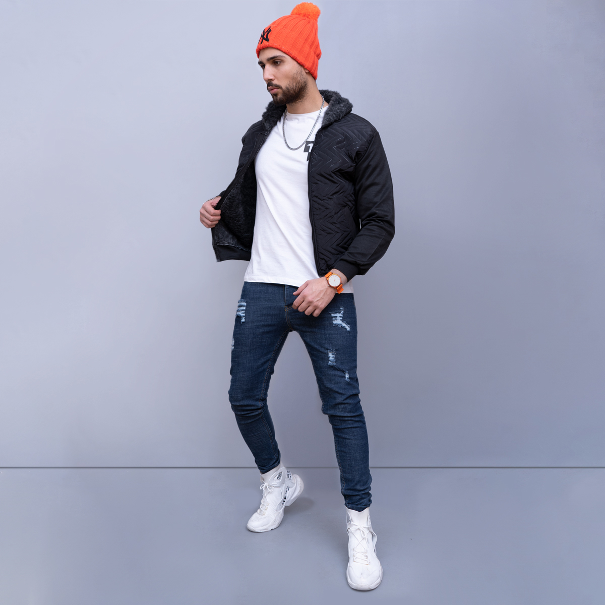 سوئیشرت تمام خز مردانه مدلARDA