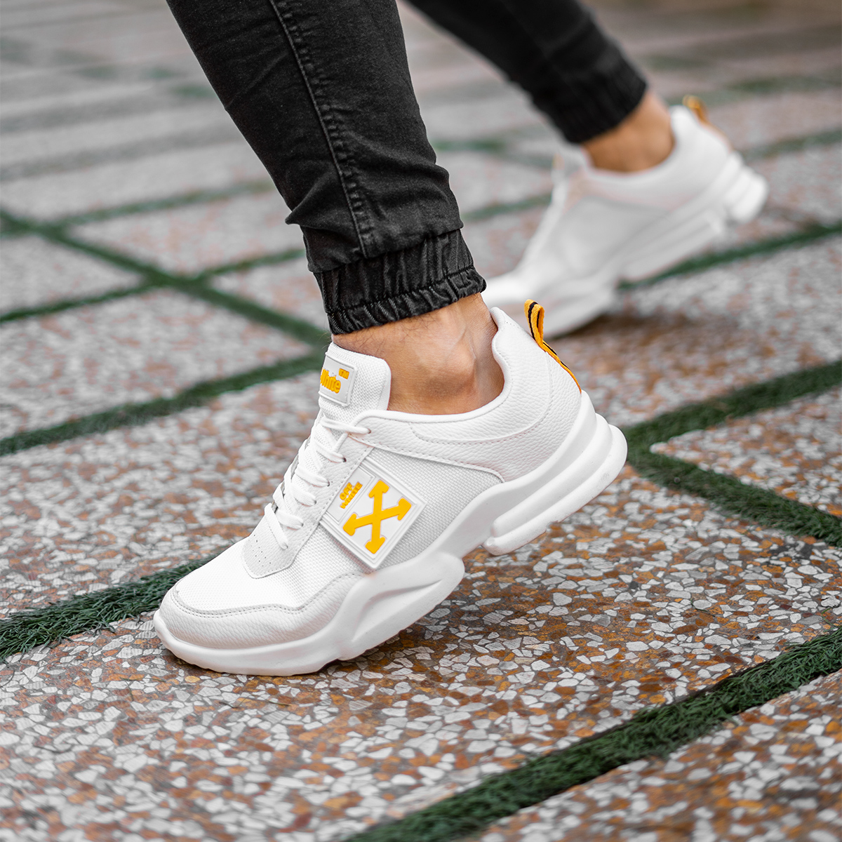 کفش ورزشی مردانه اف وایت سفیدمدلNamit