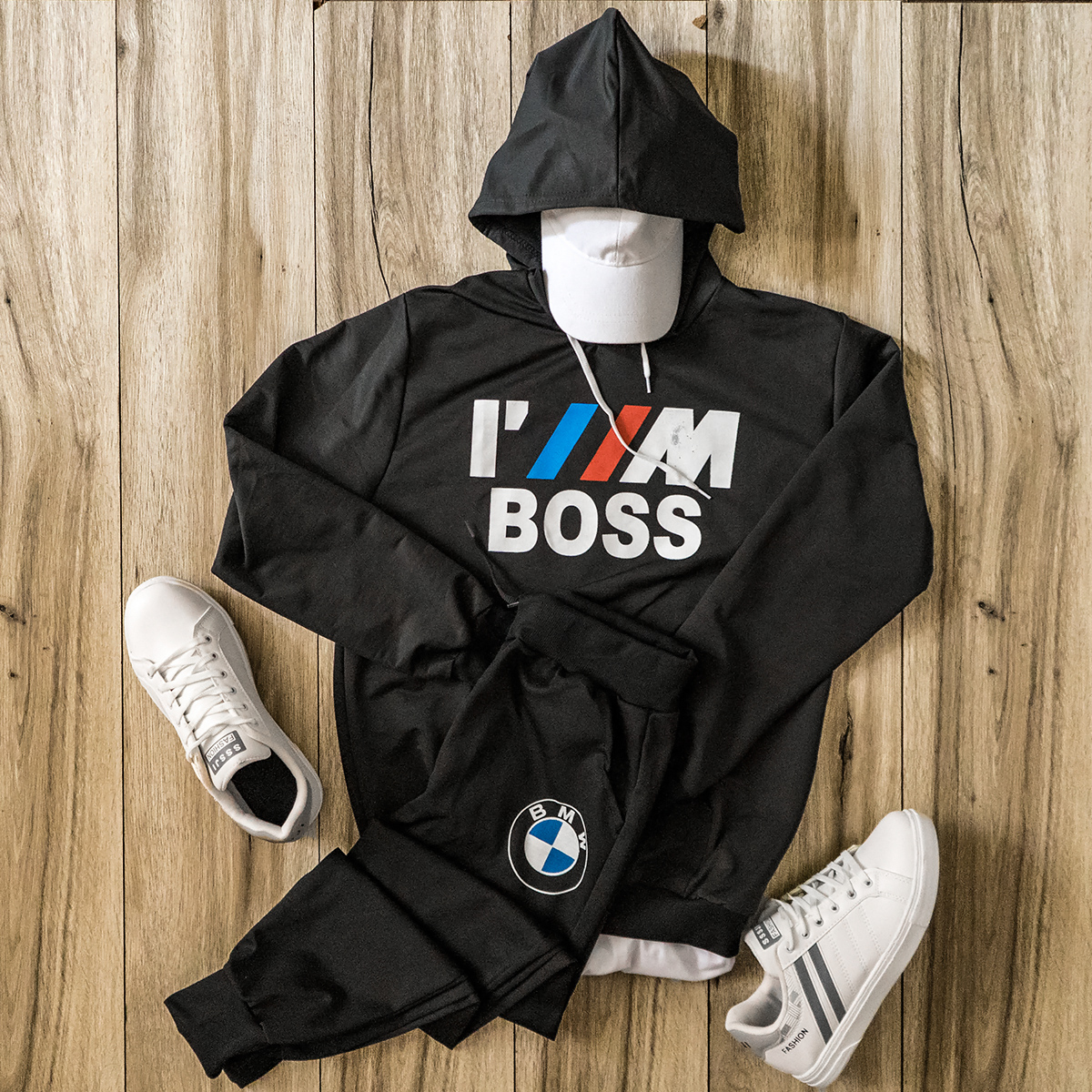 ست سوئیشرت شلوار BMW مردانه مدل Varen