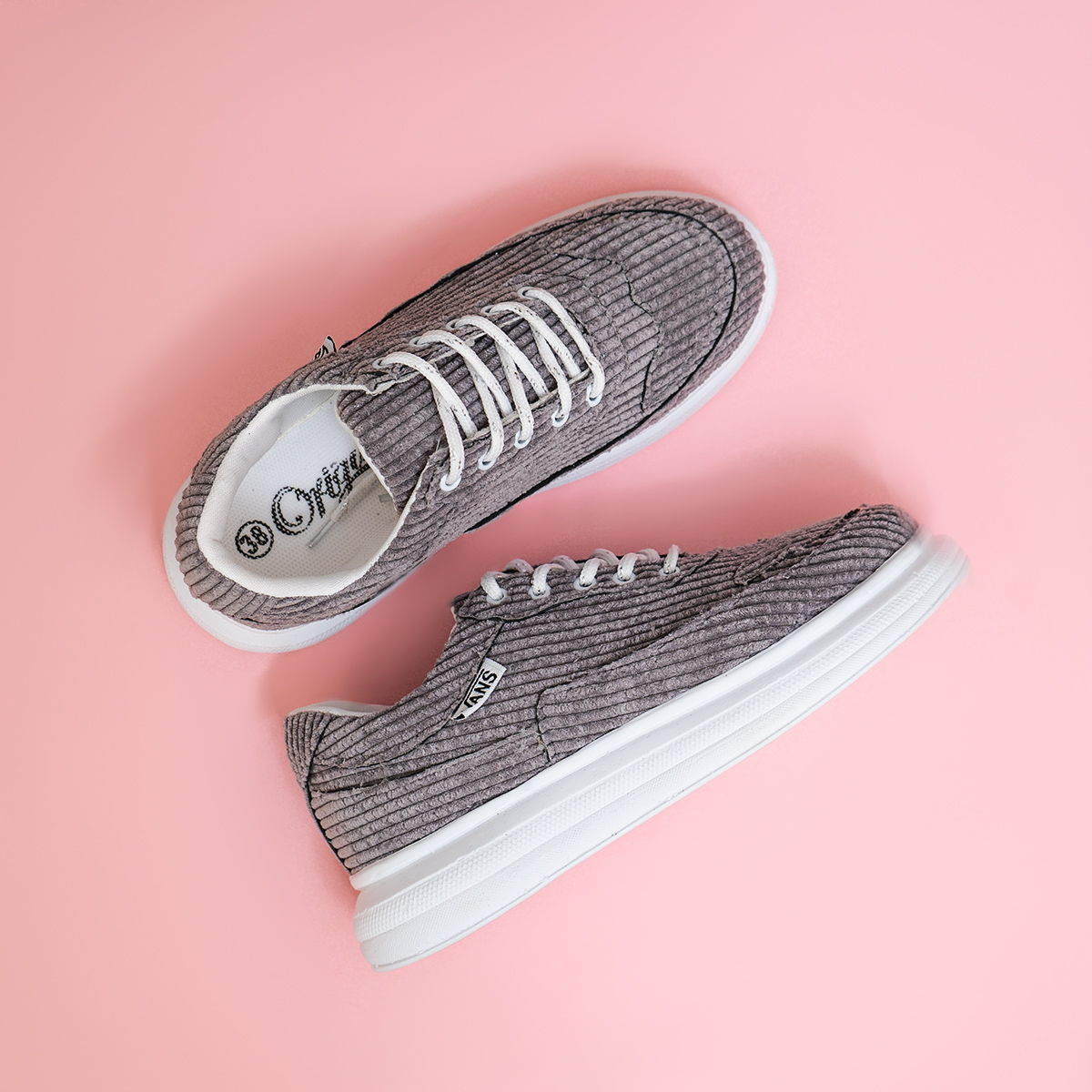 کفش دخترانه ونس کبریتی مدل Deepi