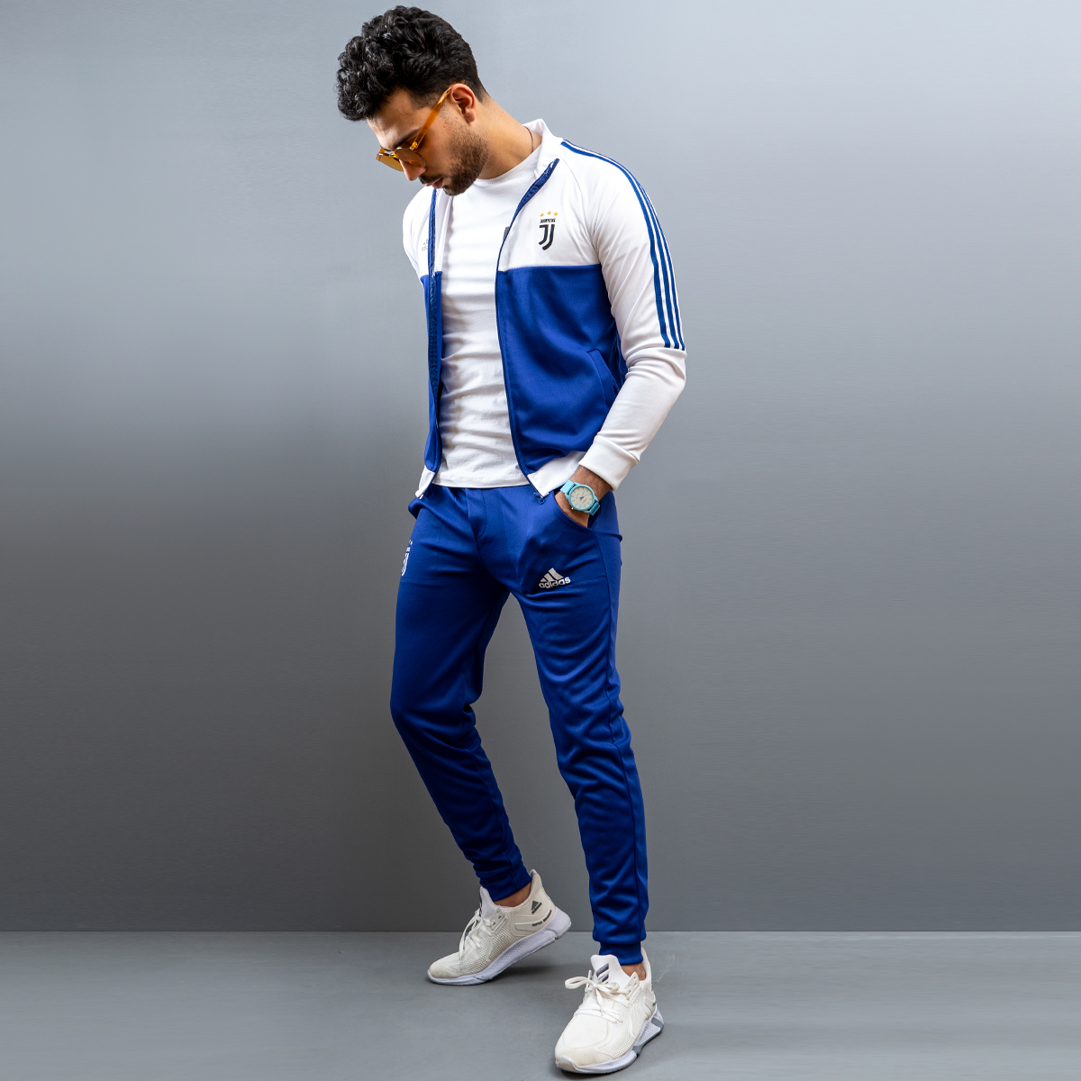 ست سوئیشرت شلوار یوونتوس مردانه مدلDRAVIN