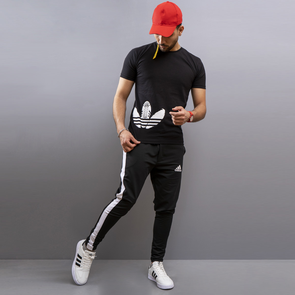 ست تیشرت شلوار adidas مردانه مدل Edvard