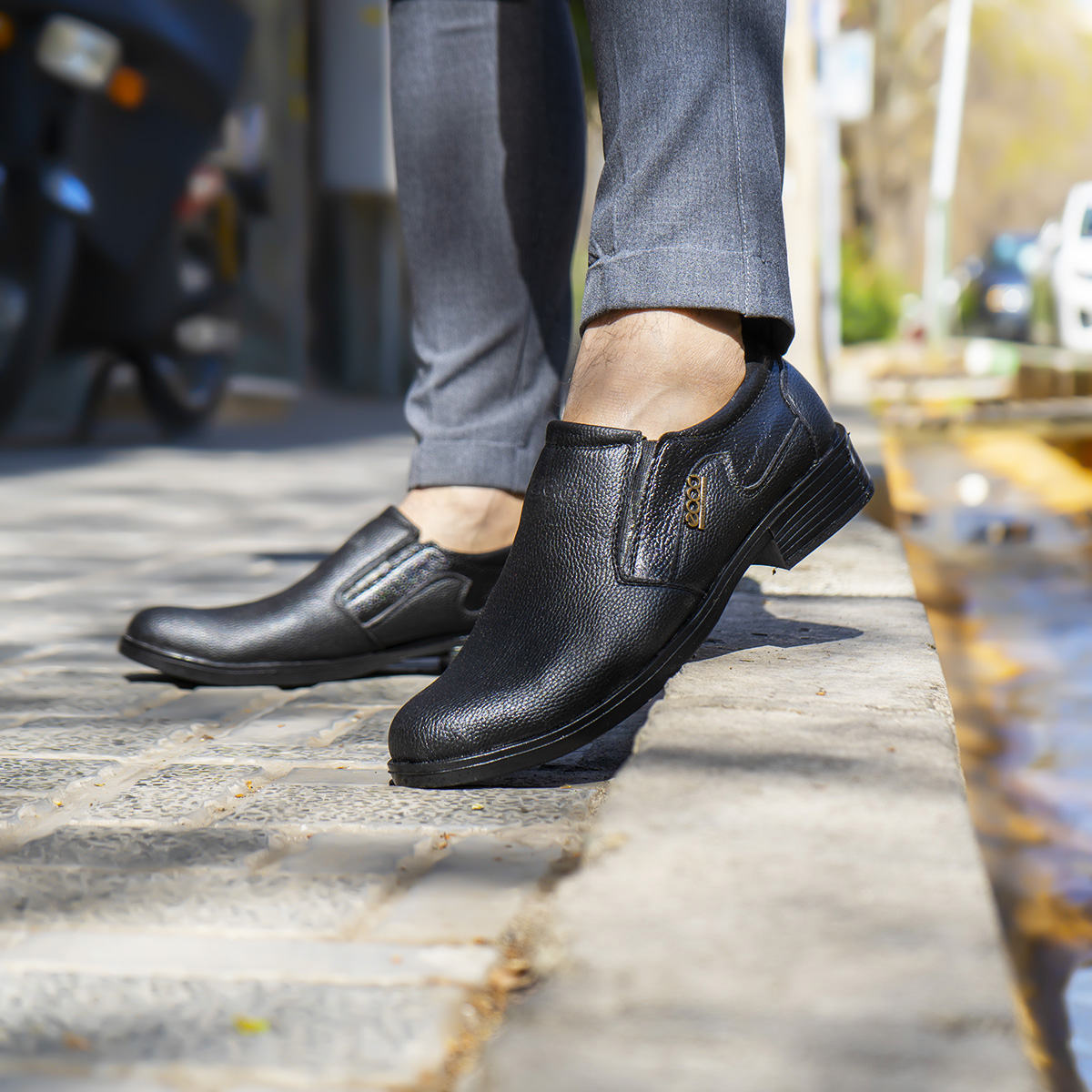 کفش ecco مردانه مشکی مدل Harison