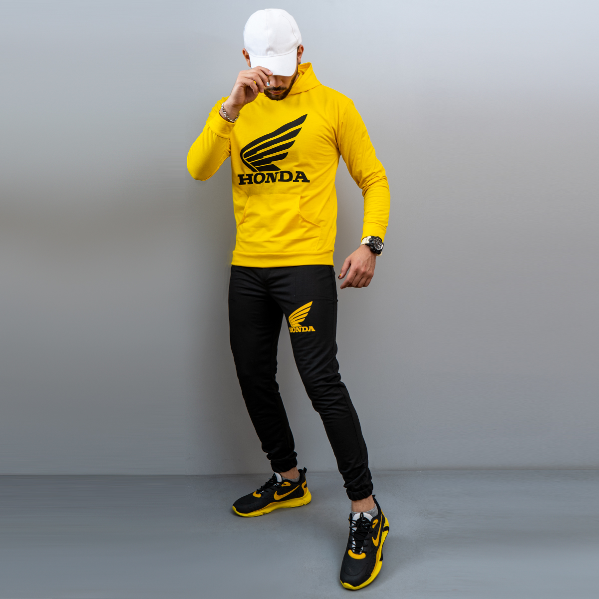 ست تيشرت شلوار HONDA مردانه مدل  KASON