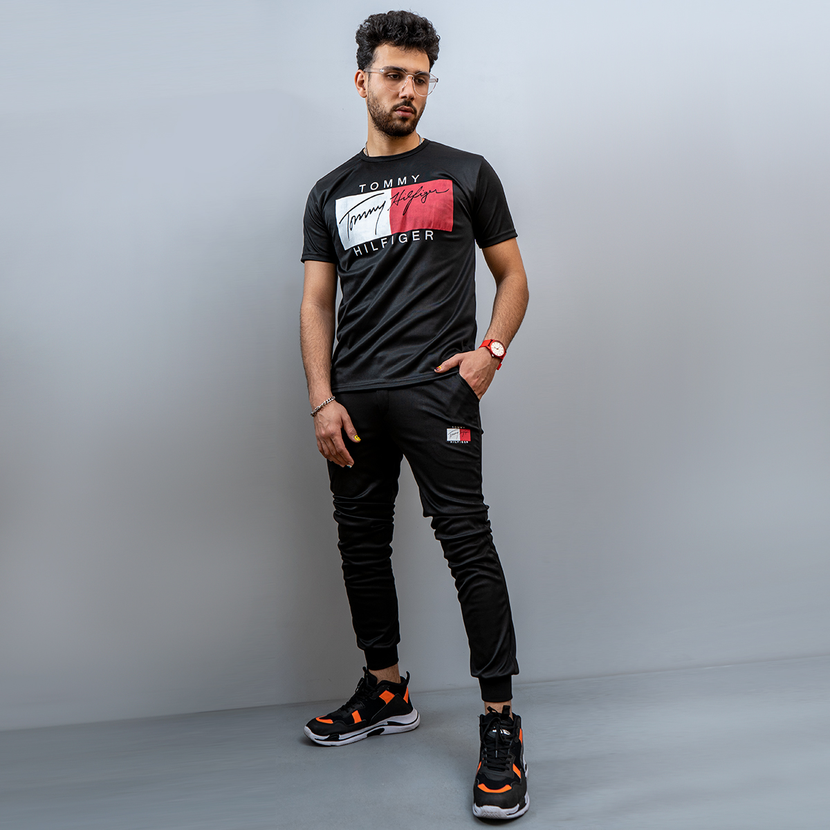 ست تیشرت شلوارTOMMY مردانه مدل Savir