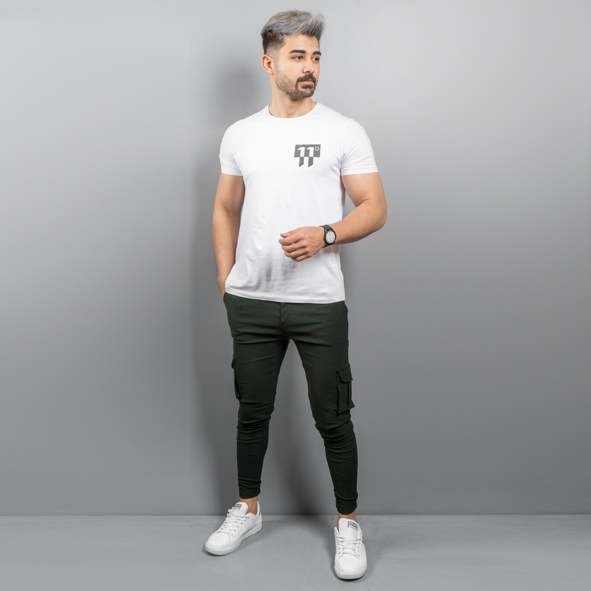 شلوار اسلش مردانه ( سبز یشمی ) مدل kombo