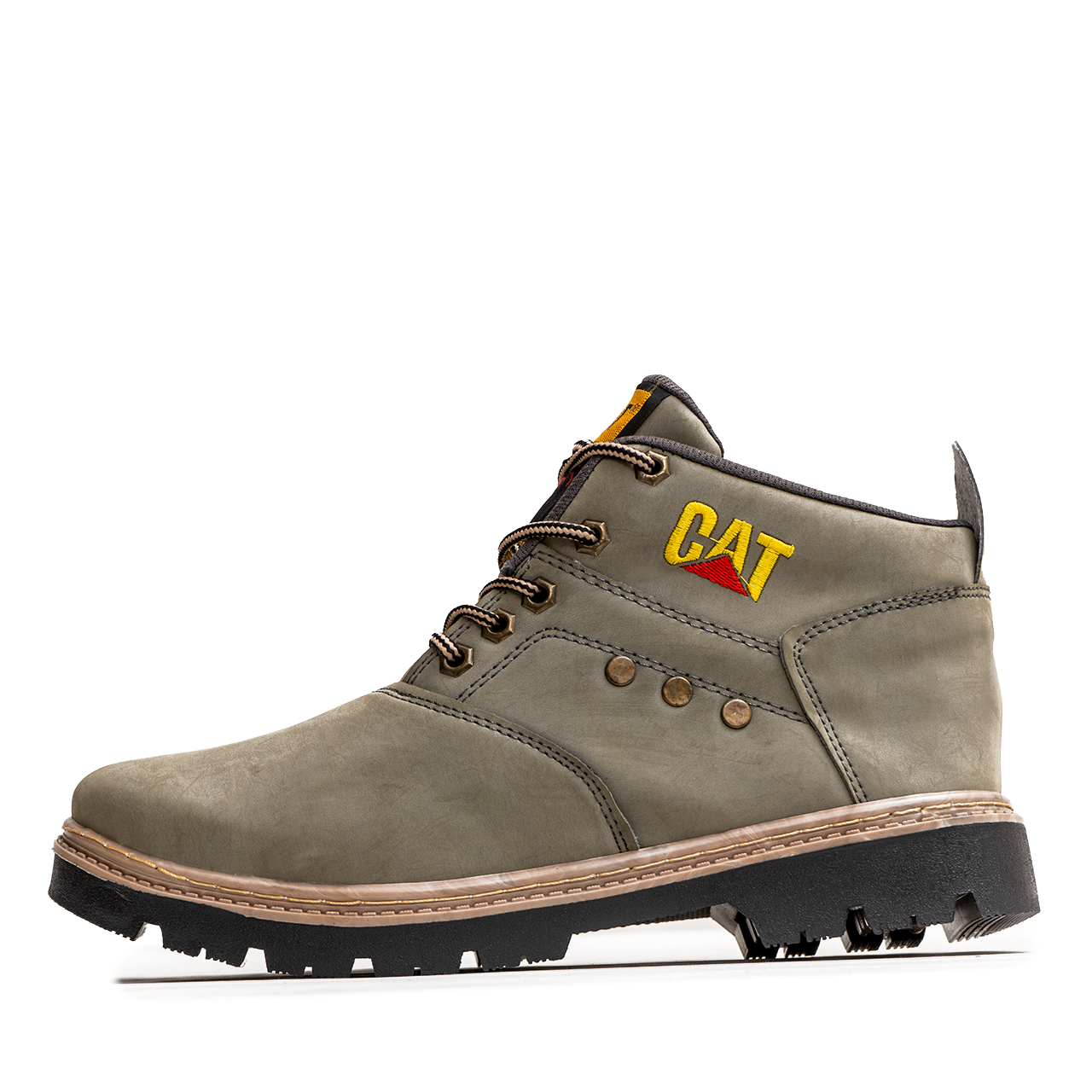 نیم بوت Catمردانه سبز مدل Scot