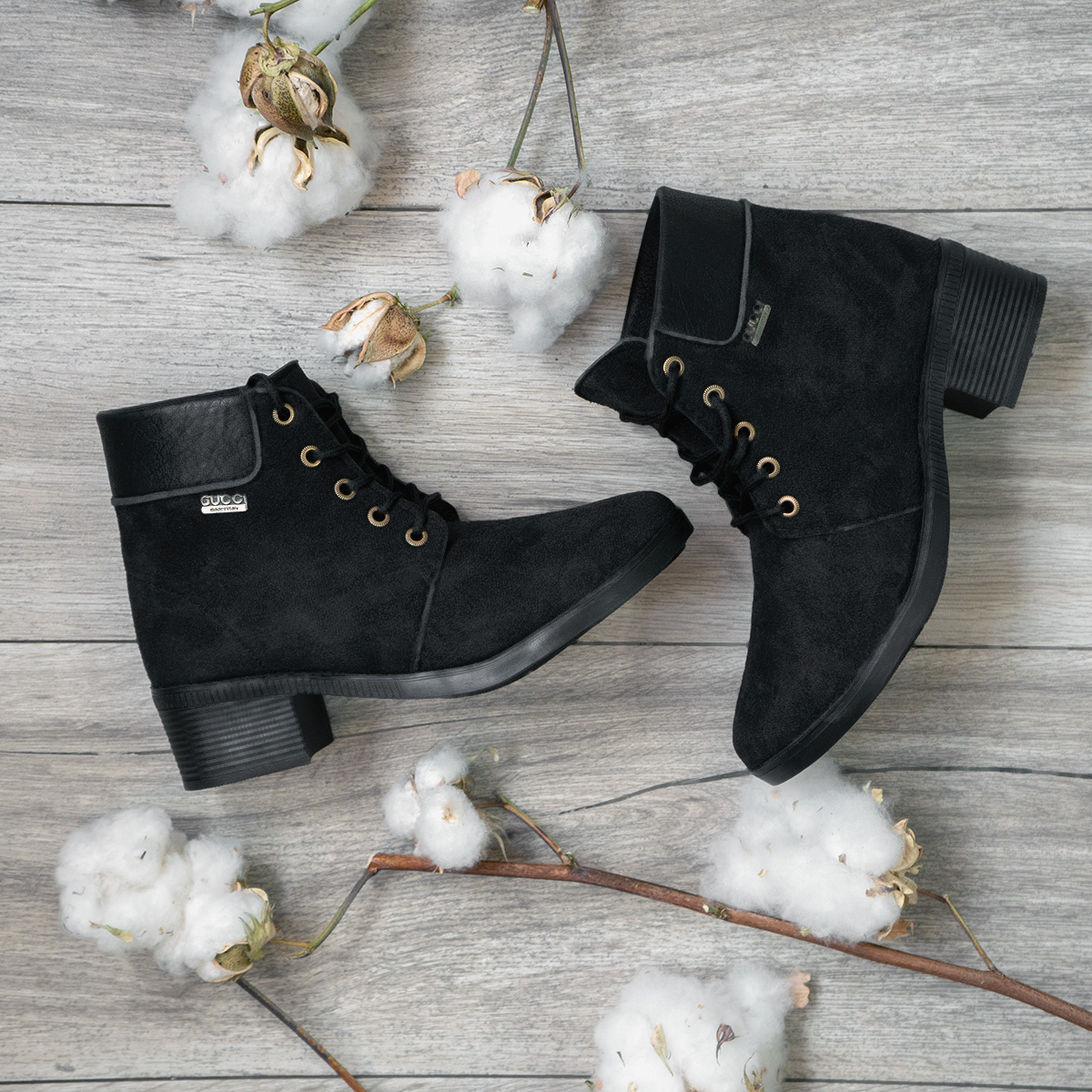 نیم بوت دخترانه مشکی مدل Diana