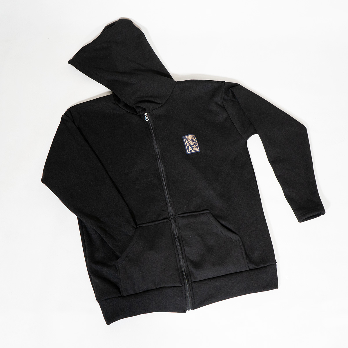 سوییشرت مشکی زیپ دار مردانه مدلA2021