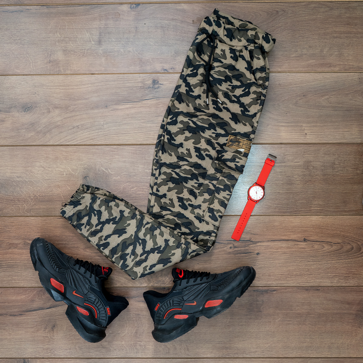 شلوار اسلش چریکی ریز مدل Ehsan