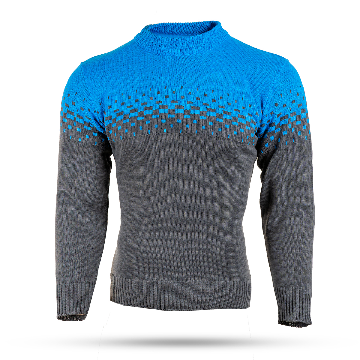 پلیور مشکی آبی مردانه مدلShatel