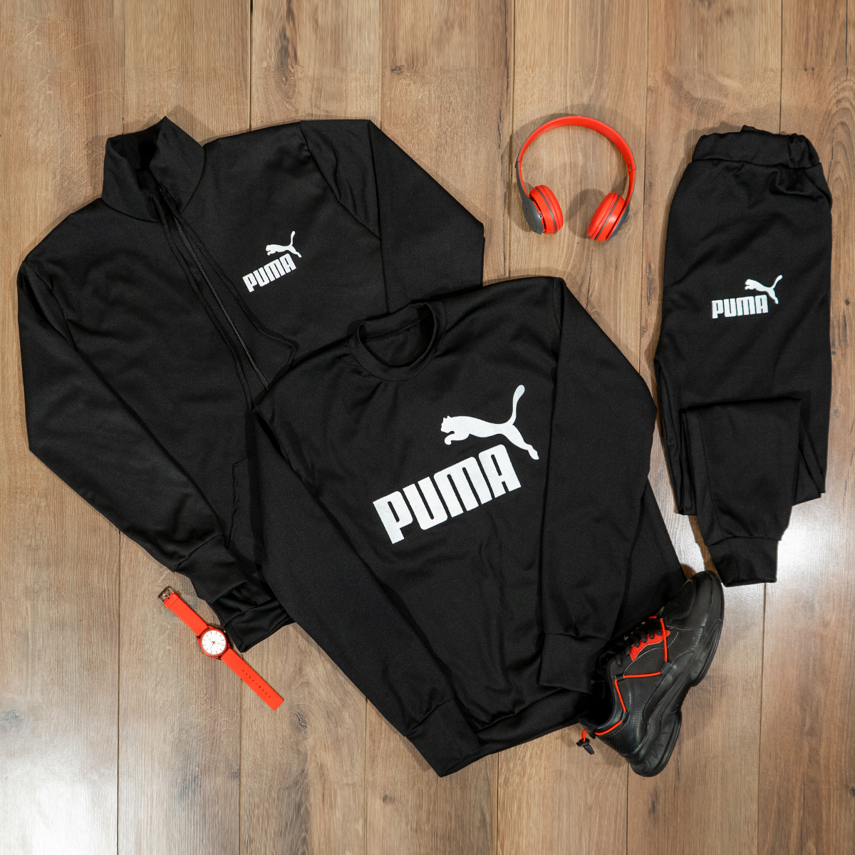 ست سه تیکه پوما مردانه مدل Barman