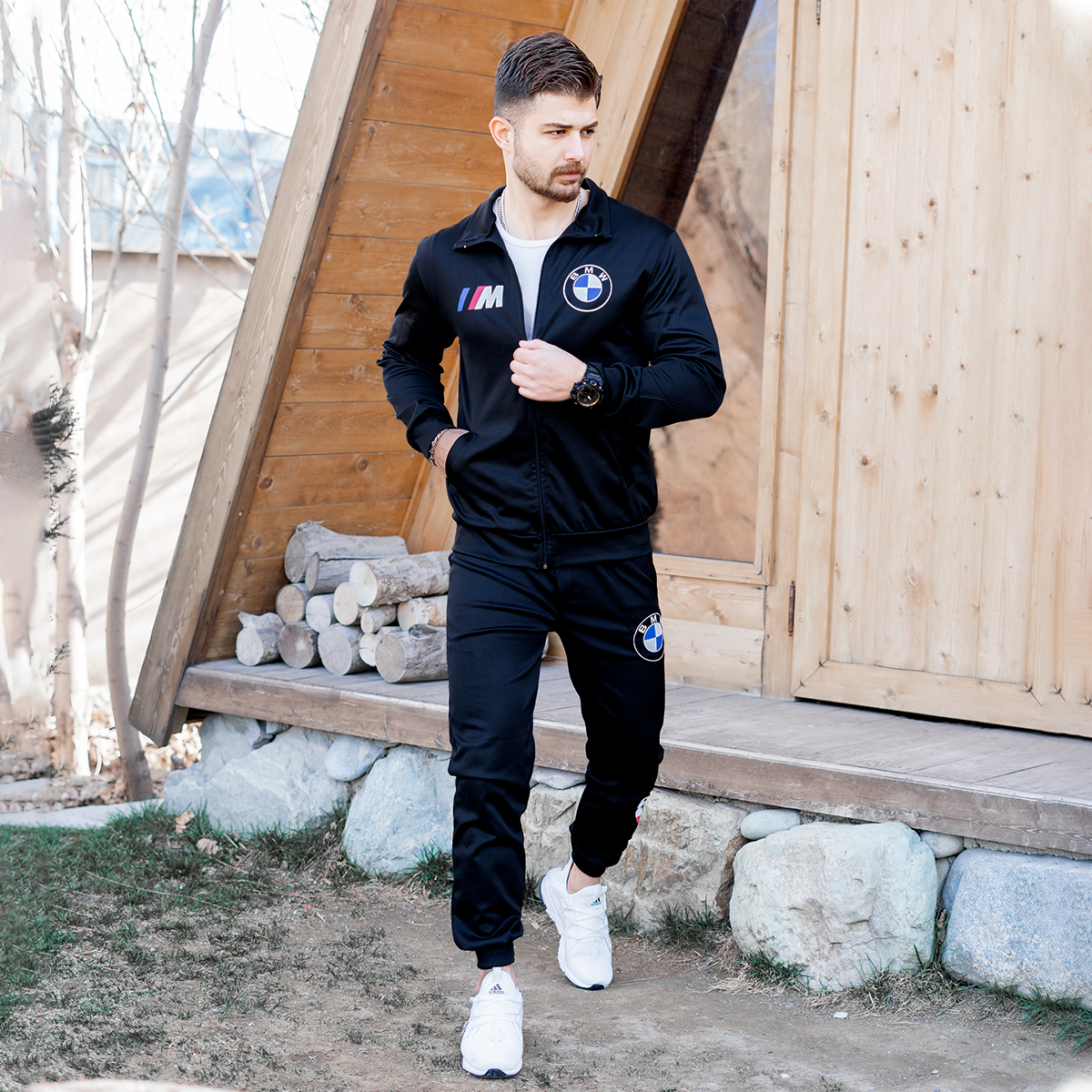 ست سوییشرت شلوار مردانه مدل BMW