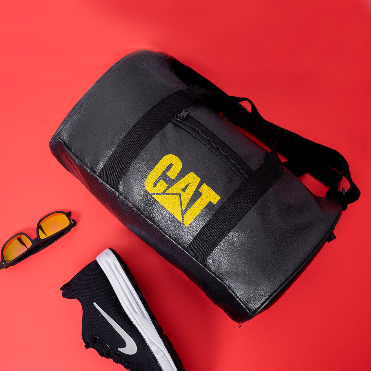 ساک ورزشی Cat مشکی مدل Bahram