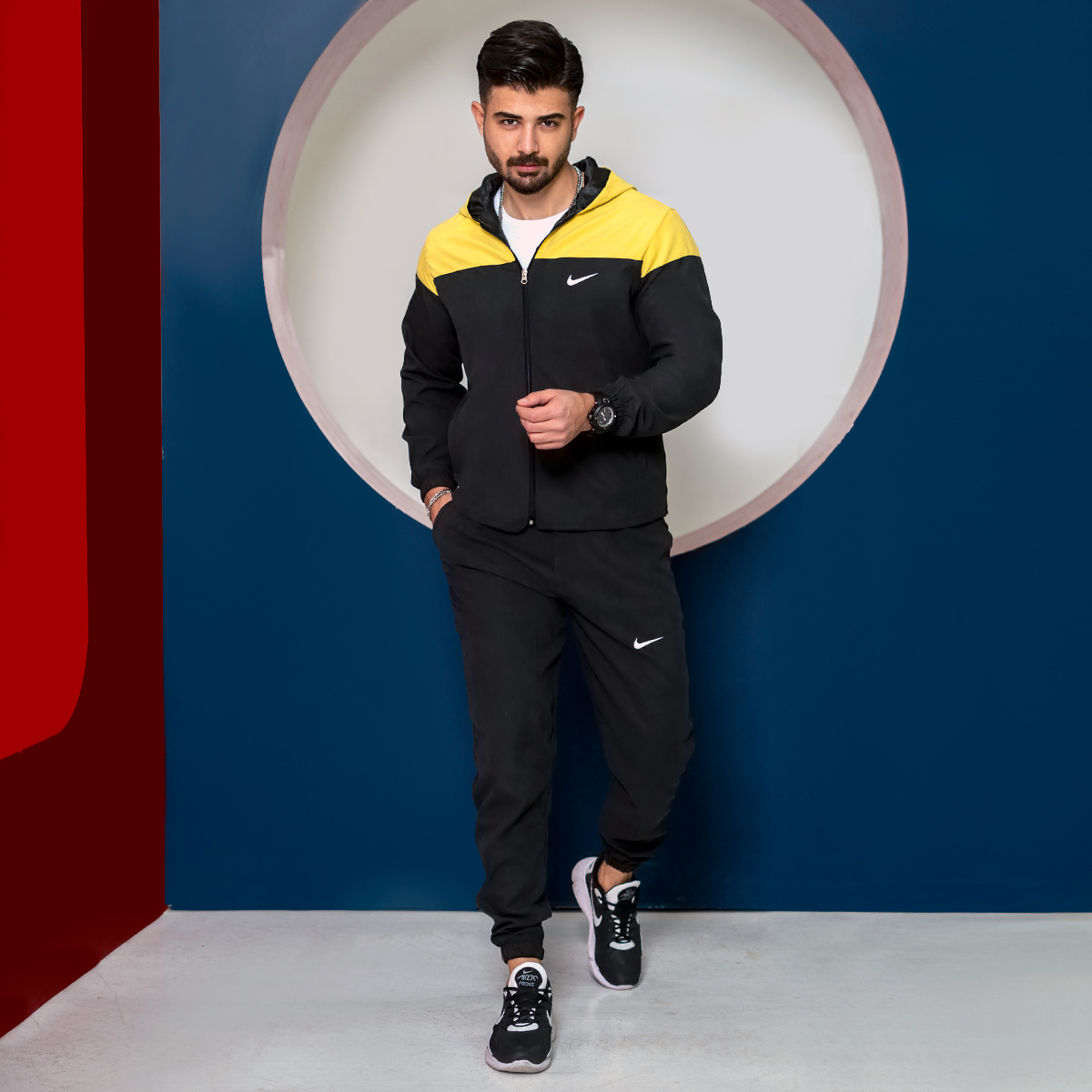 ست سوییشرت شلوار نایک مردانه مدل Shaya