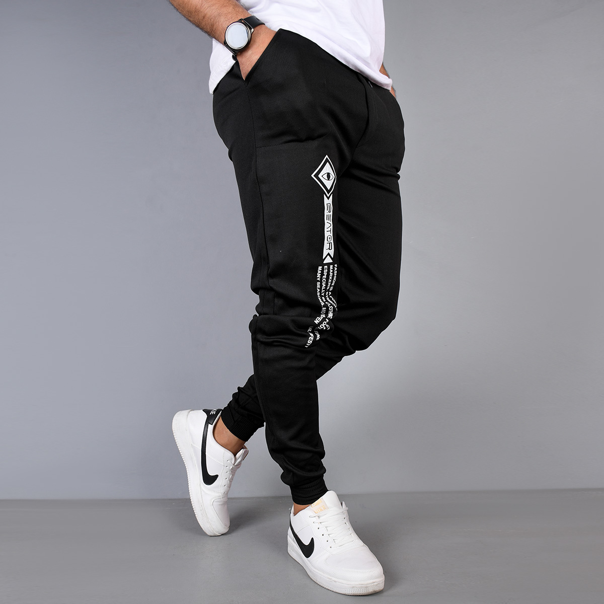 شلوار اسلش (T) مردانه مدل Eyes