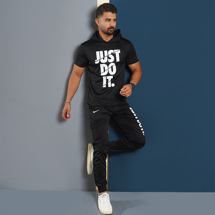 ست هودی شلوار Just Do It مردانه مدلJefri