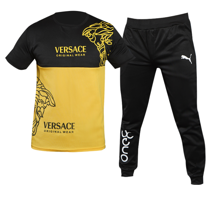 ست تیشرت شلوار Versaceمردانه مدل Barno