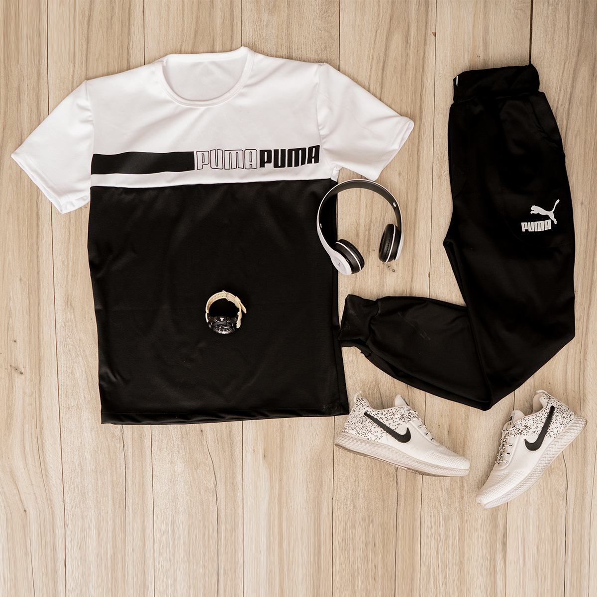 ست تیشرت شلوار PUMA مردانه مدل wino