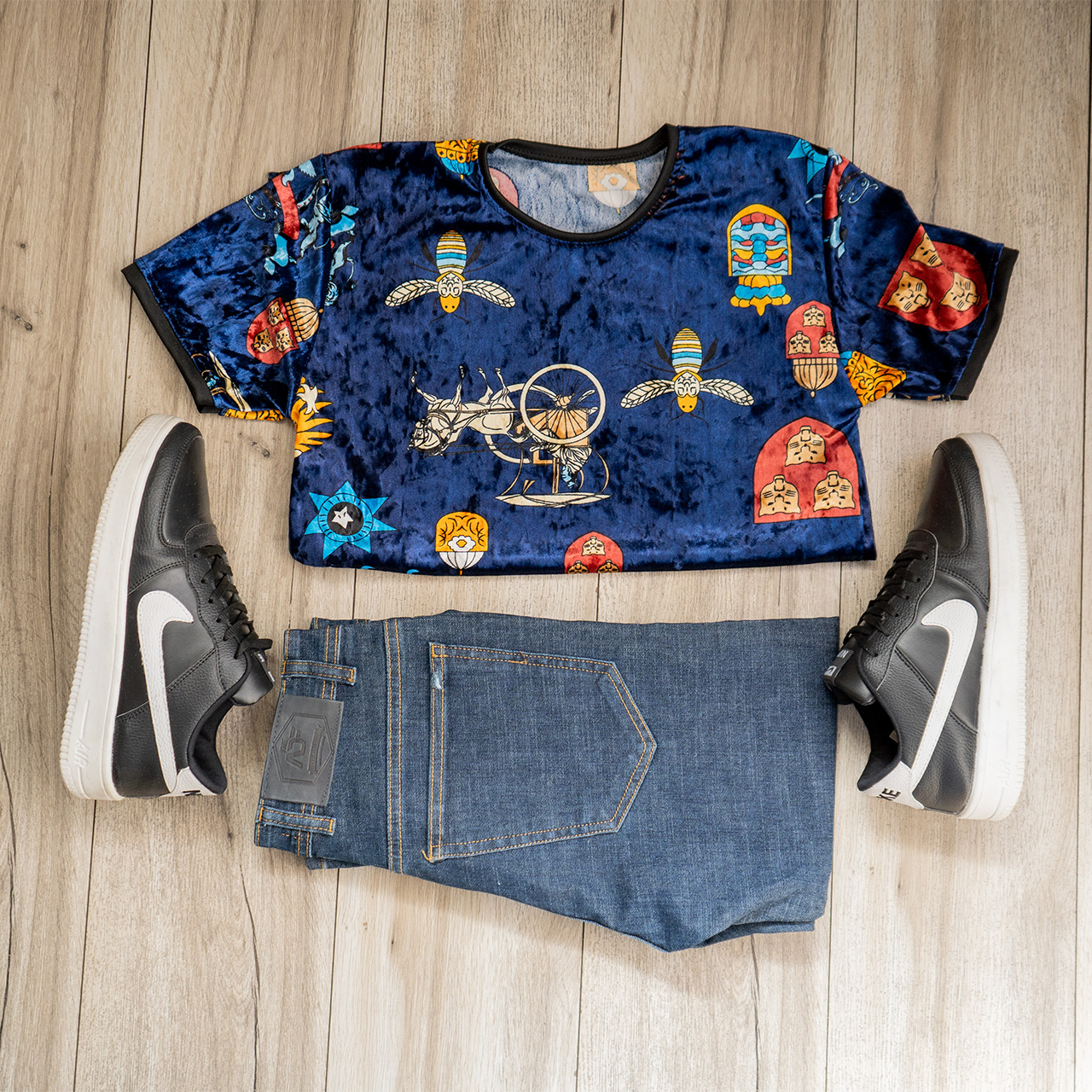 تیشرت مخمل مردانه مدلgota