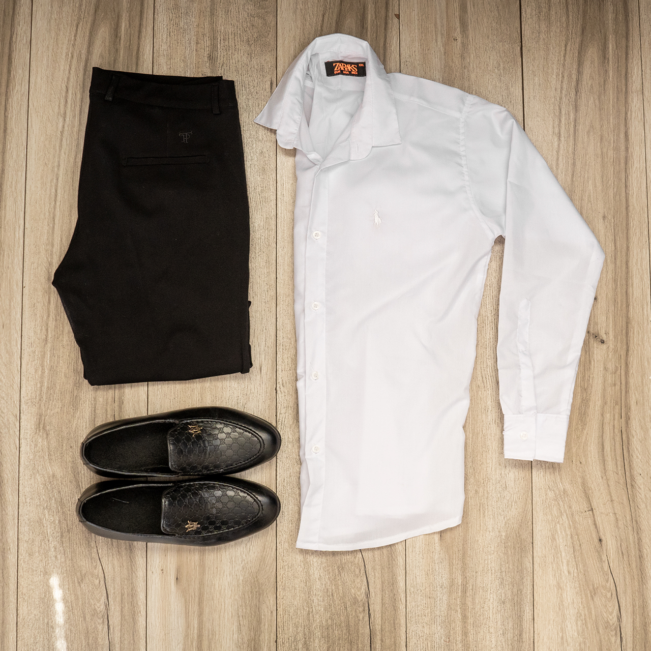 پیراهن مردانه سفید مدل pelin