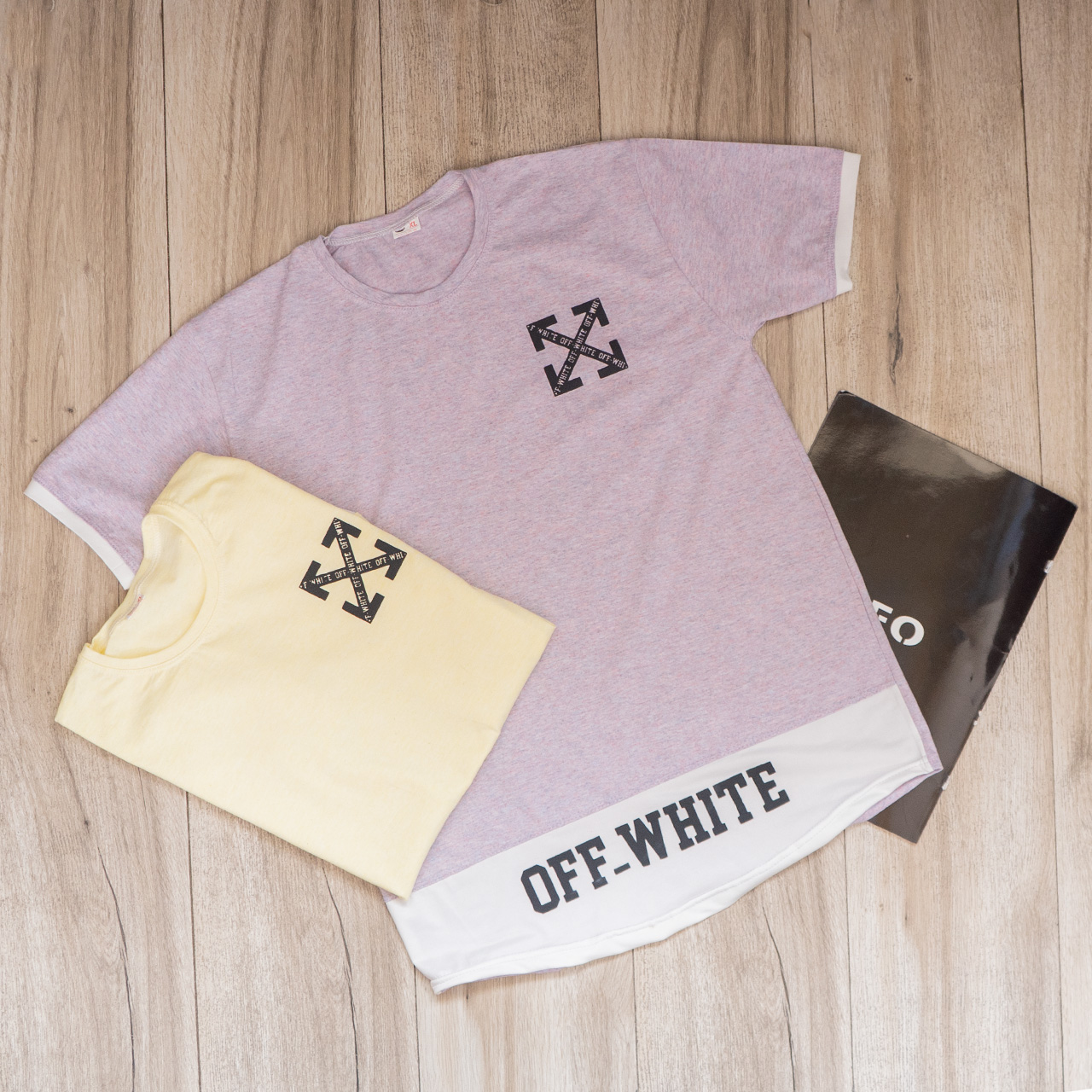 تیشرت Off-White مردانه بنفش مدل Clold