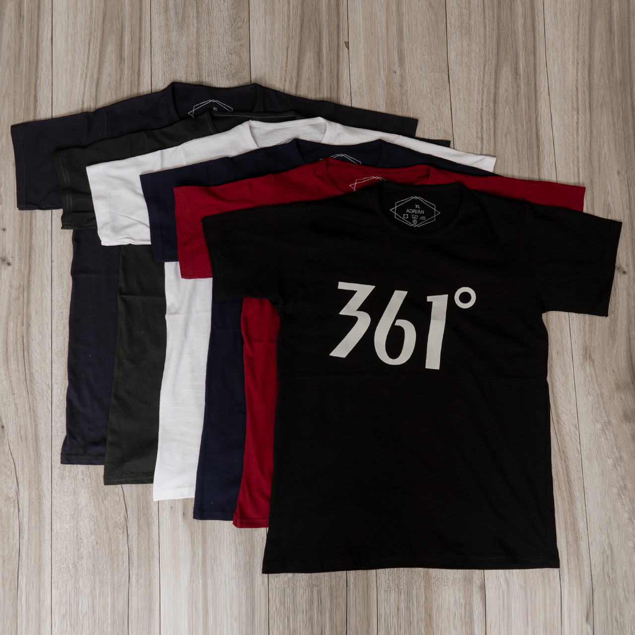 تیشرت مردانه مشکی (T) مدل 361