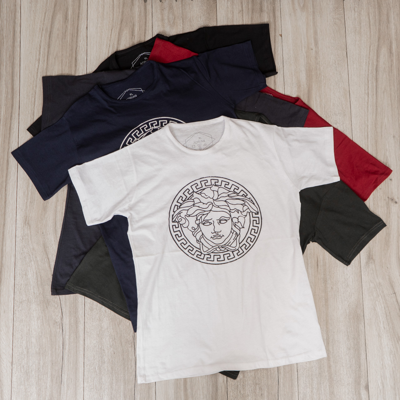 تیشرت (T) مردانه سرمه ای مدل Versace