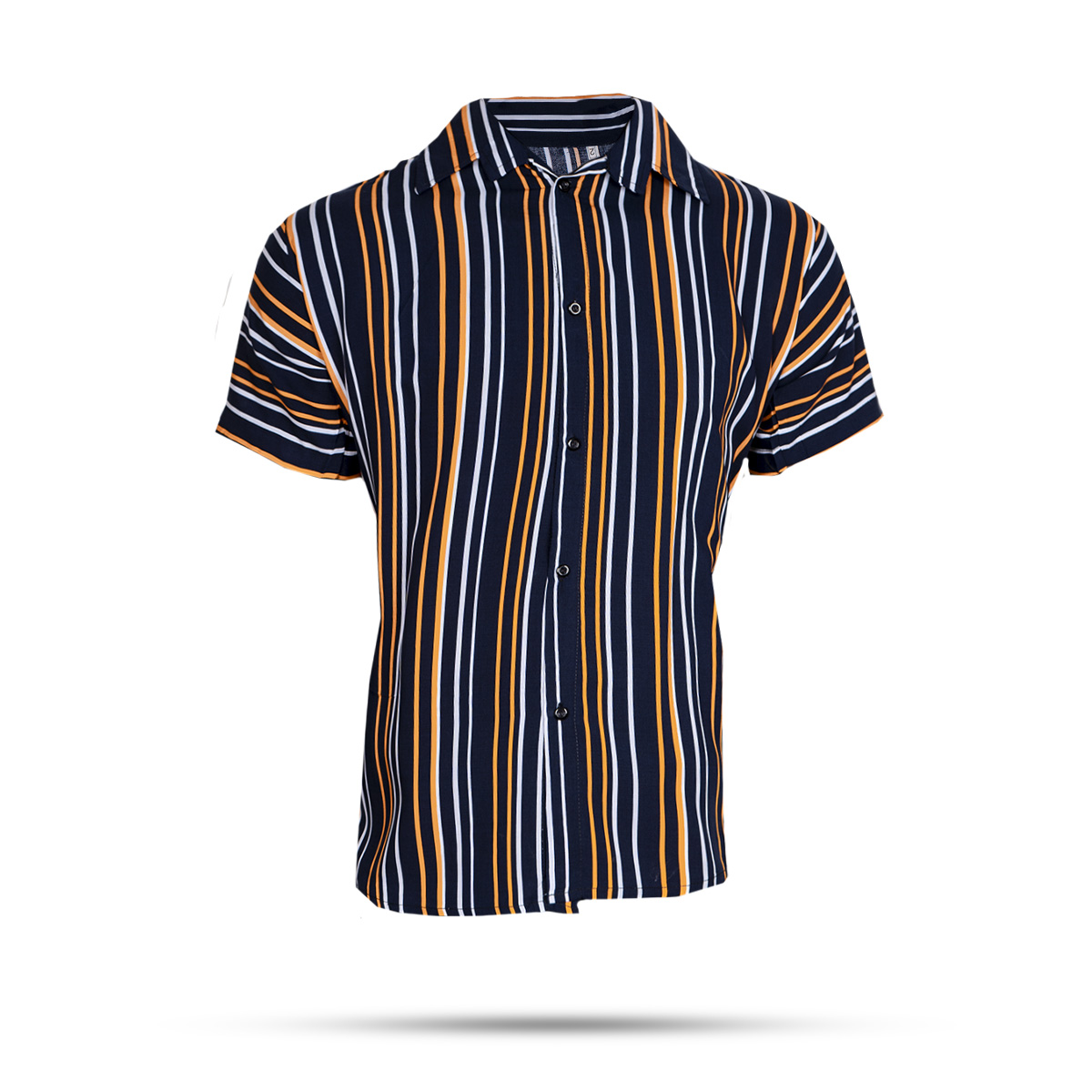 پیراهن هاوایی مردانه راه راه مدل P14