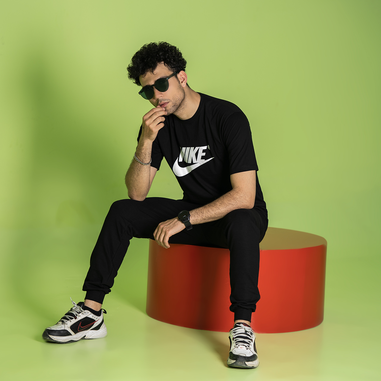 ست تیشرت شلوار مردانه نایک مدل MW112