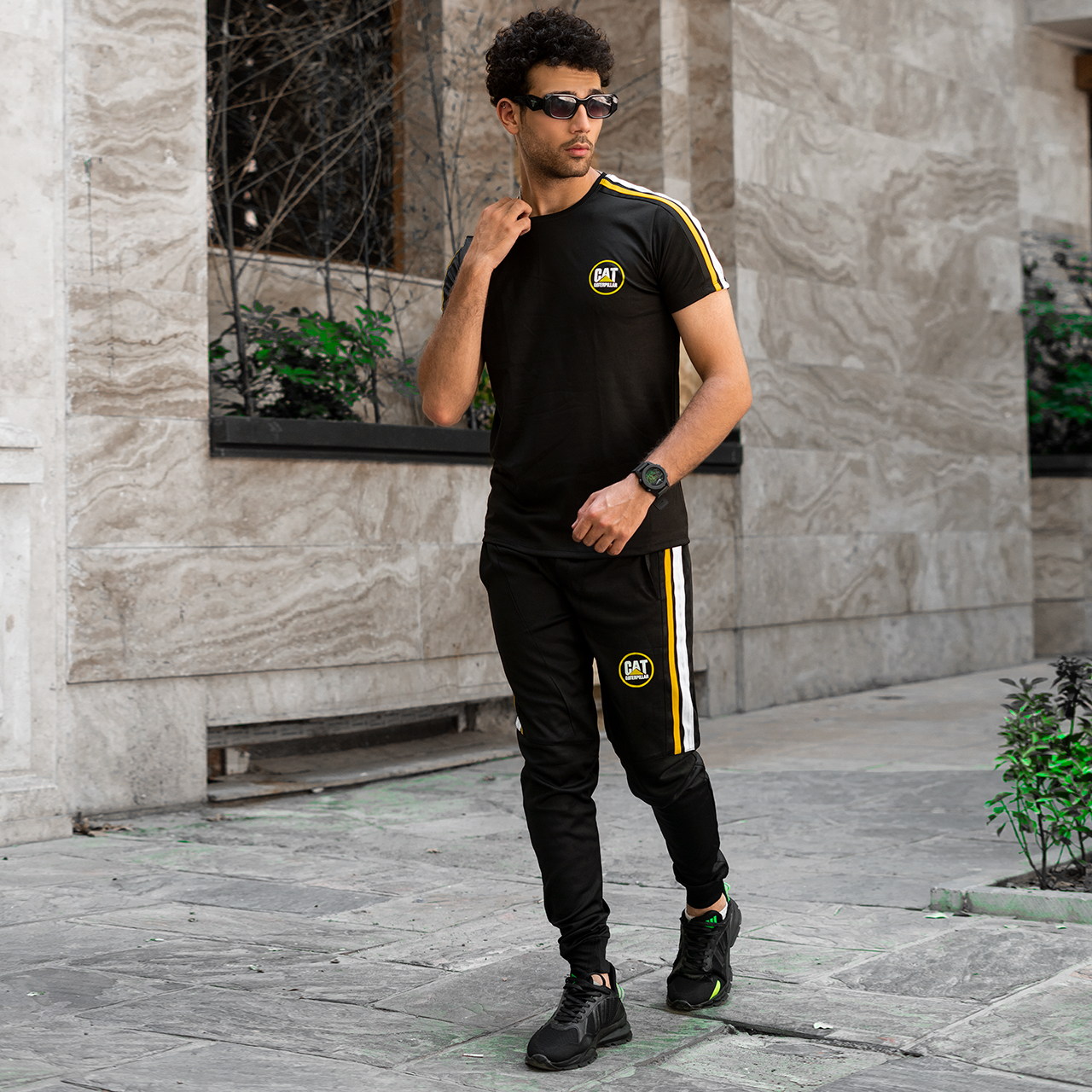 ست تیشرت شلوار Caterpillar مردانه مدل Ardo