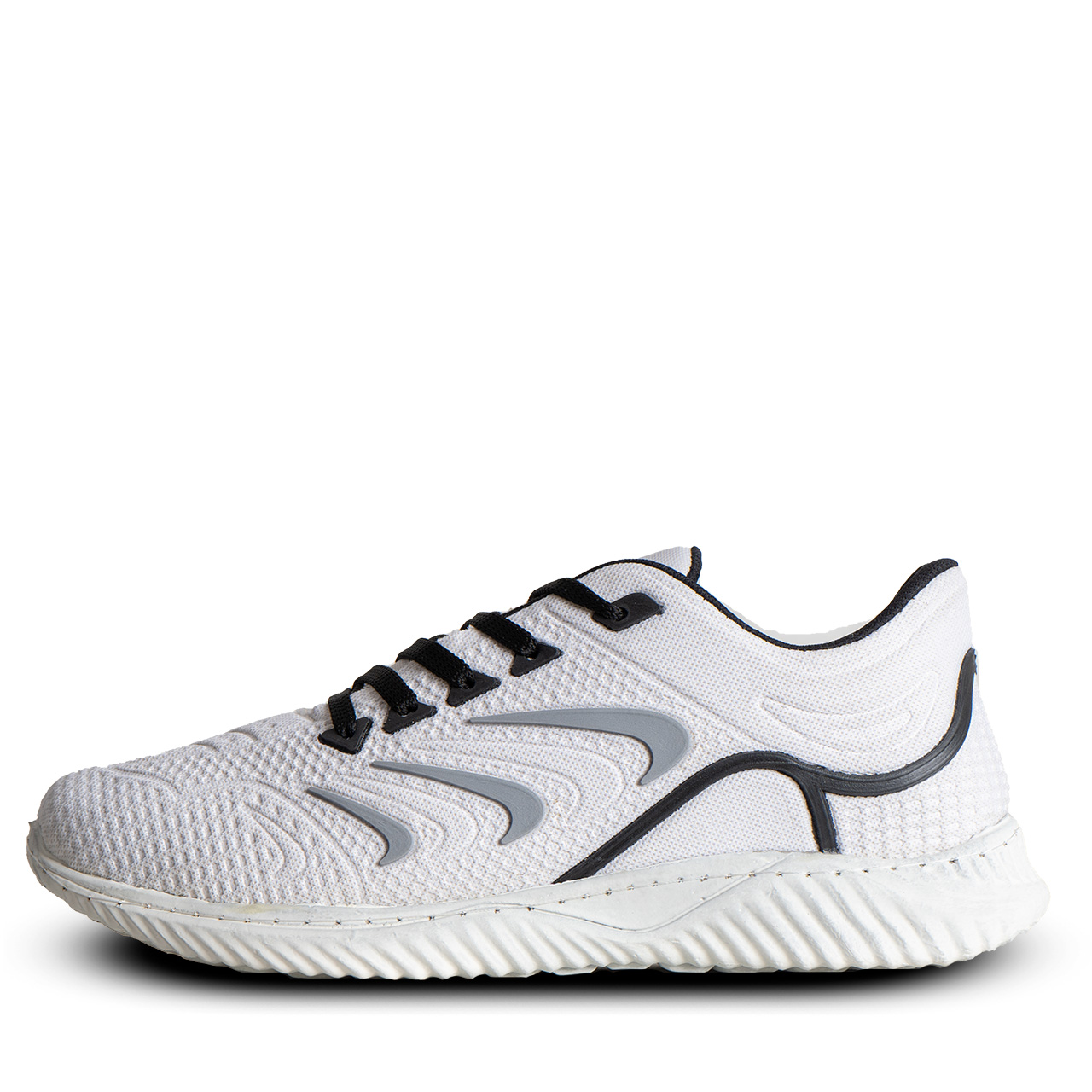 کفش ورزشی سفید طوسی مردانه مدل R76