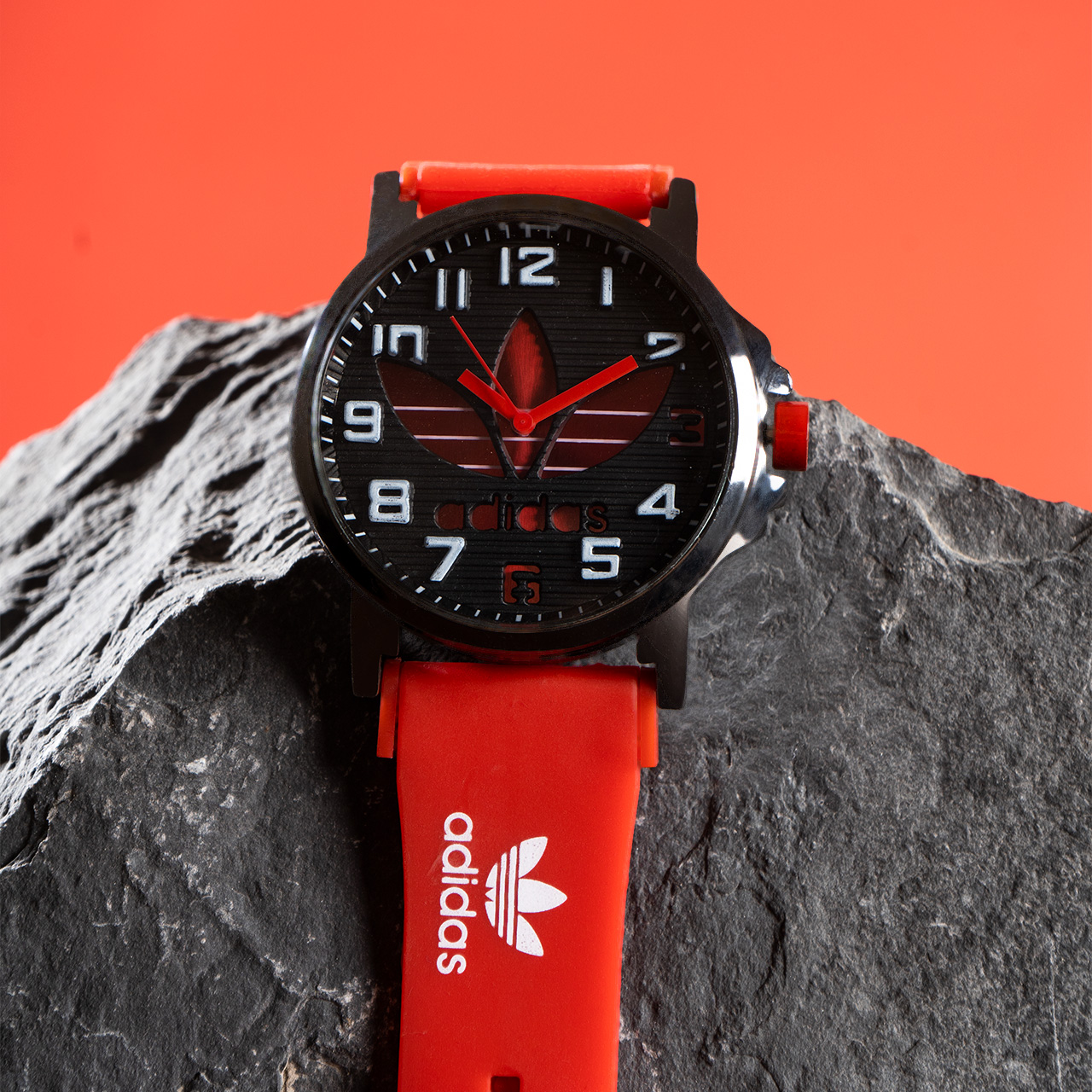 ساعت مچی آدیداس قرمز مدل E51