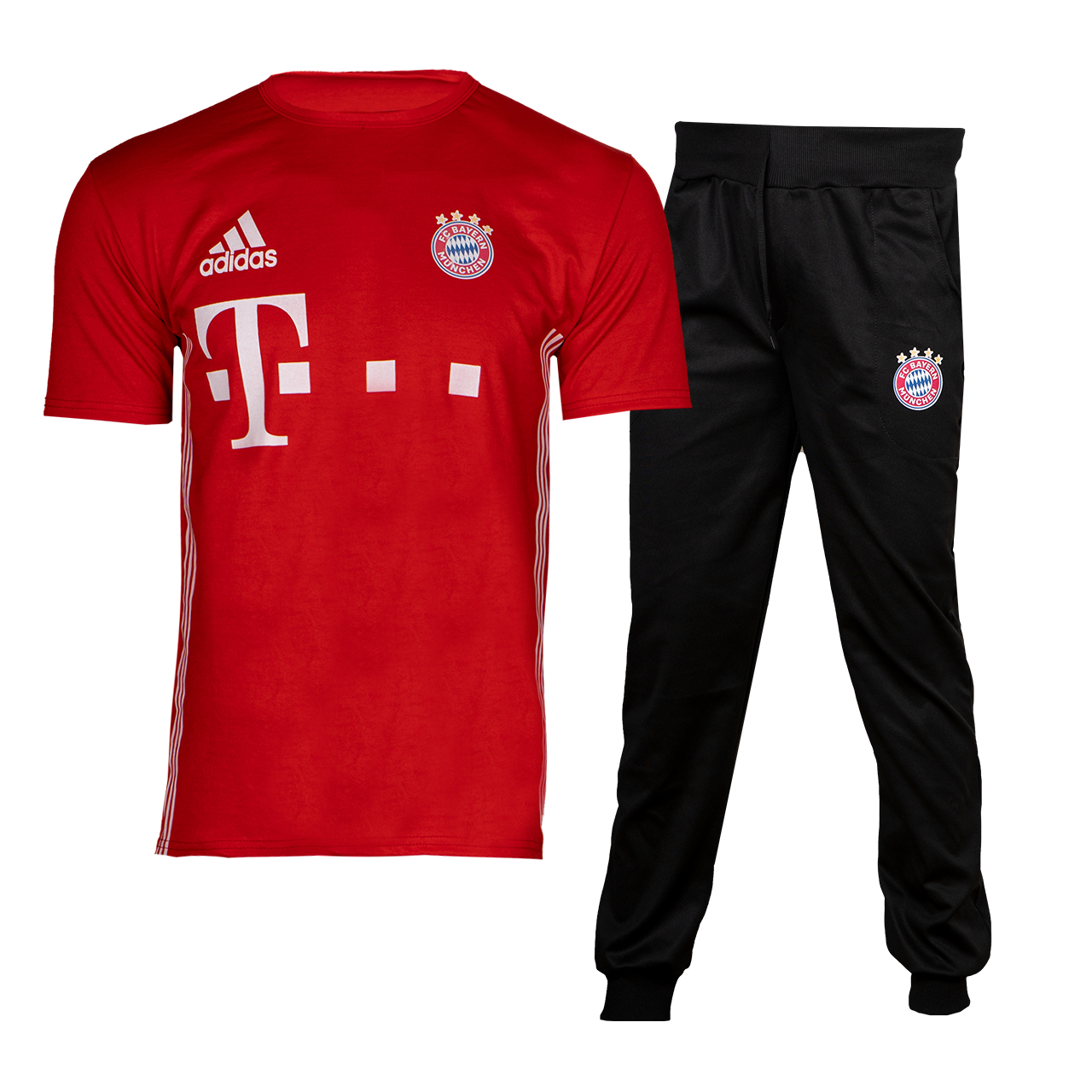 ست تیشرت شلوار Bayern Munich مردانه مدل Roto