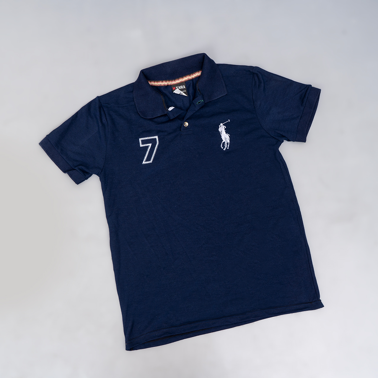 تیشرت سرمه ای مردانه مدل X48