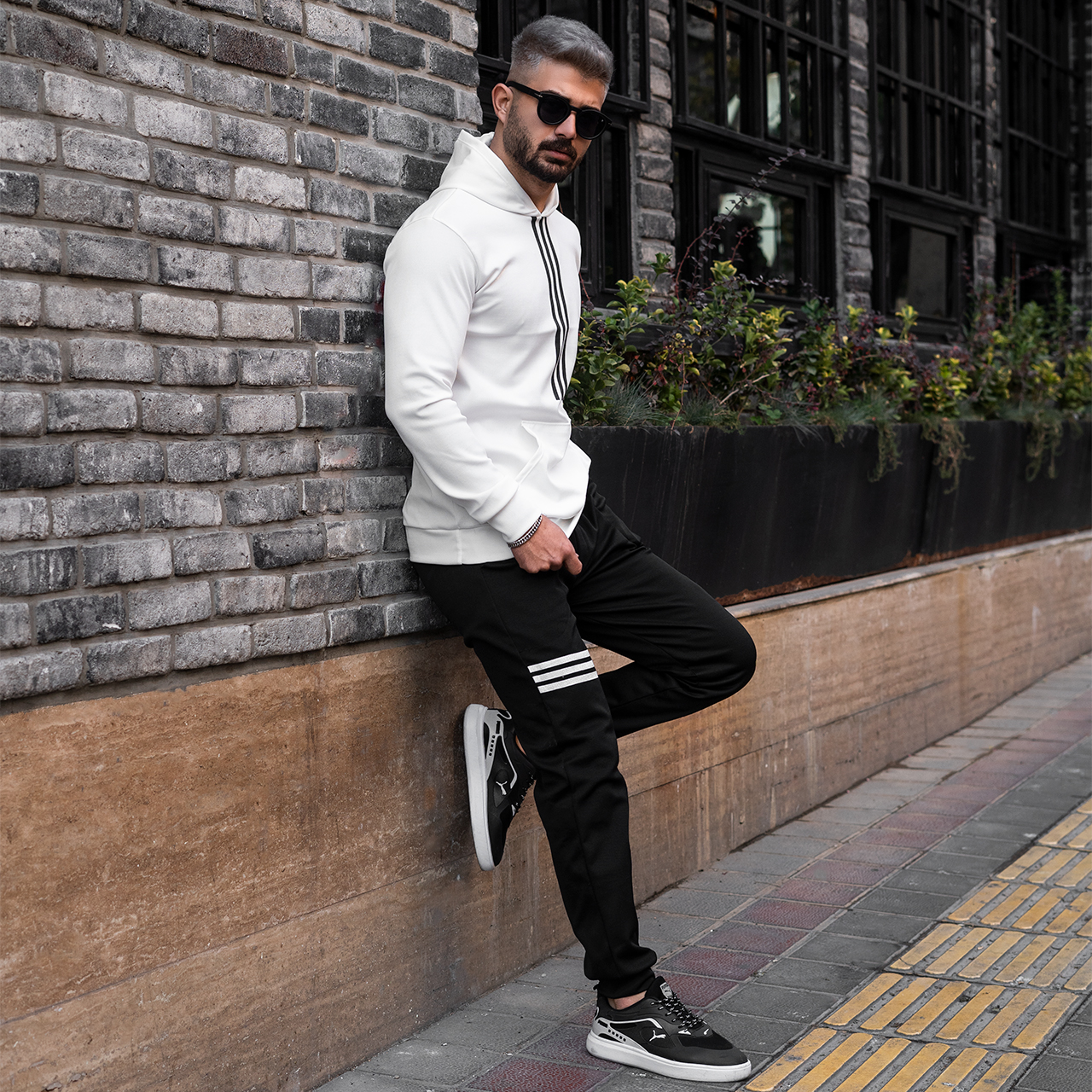 ست هودی شلوار Adidas مردانه مدل Radmin