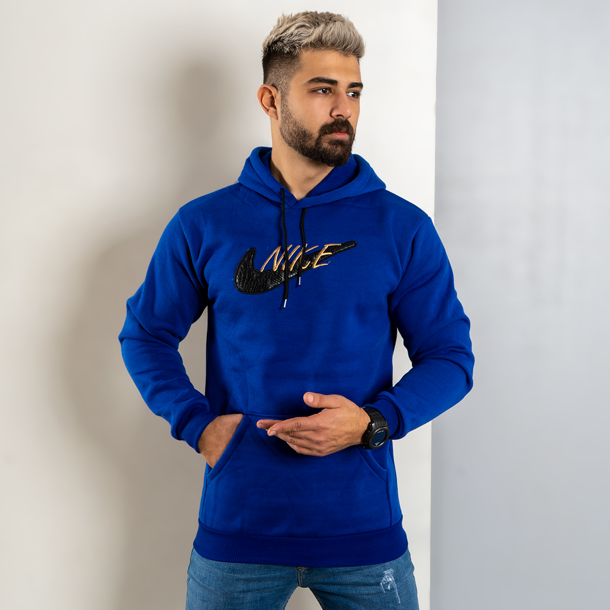 هودی Nike آبی مردانه مدل Henry