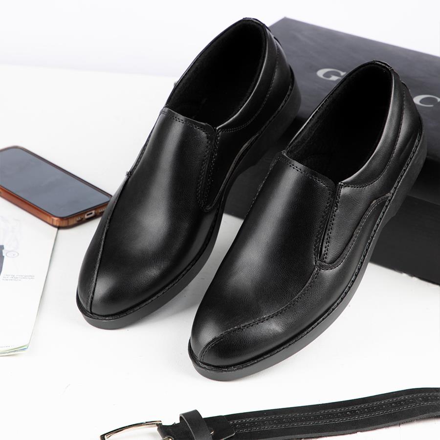 کفش رسمی مشکی مردانه مدل javid