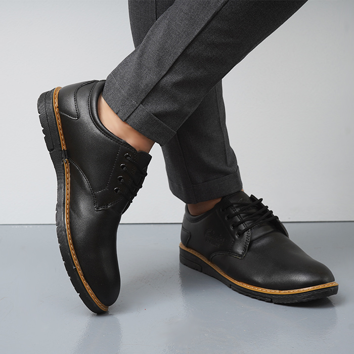 کفش ساق کوتاه مشکی مدل koten