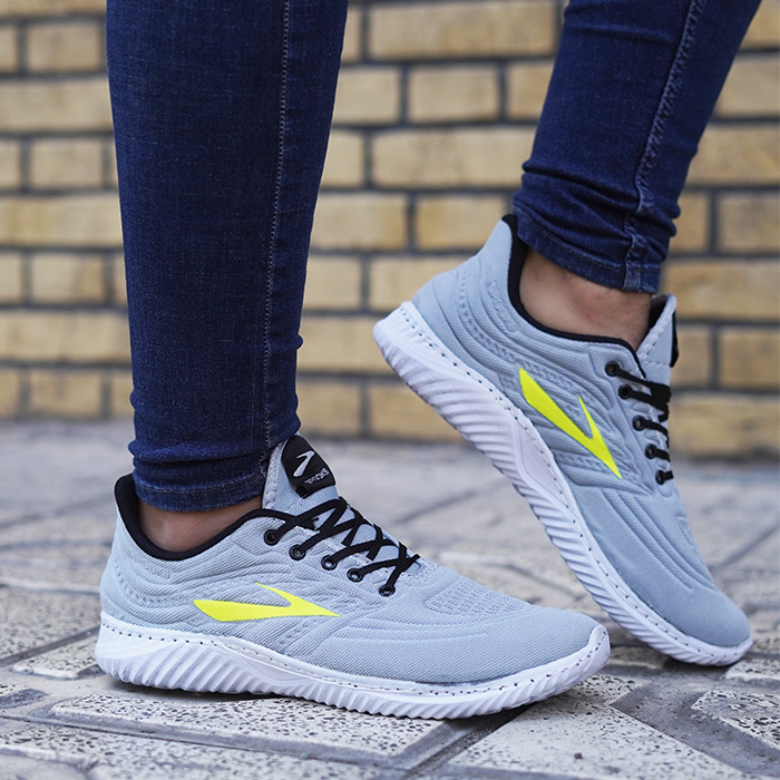 کفش ورزشی طوسی مردانه مدل Tik