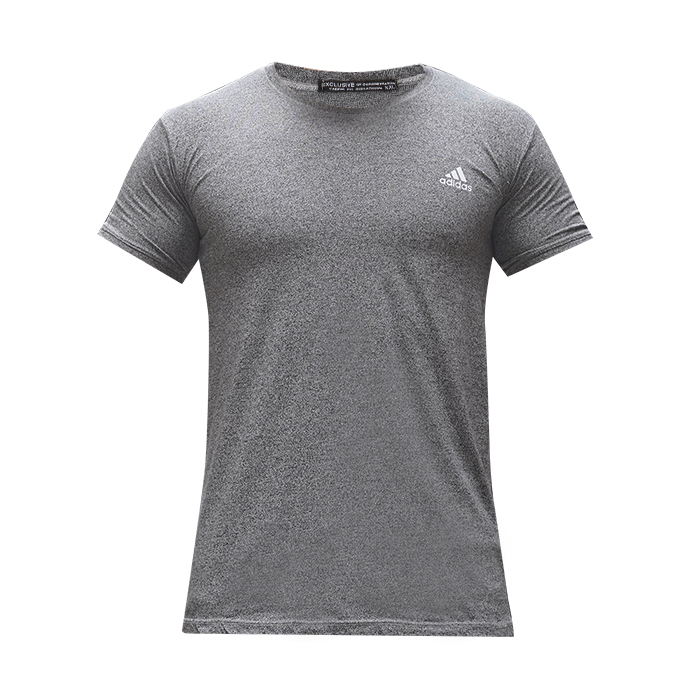 تیشرت طوسی مردانه طرح ADIDAS مدل TIAN