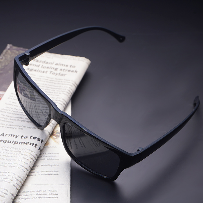 عینک آفتابی مردانه مشکی مدل sport