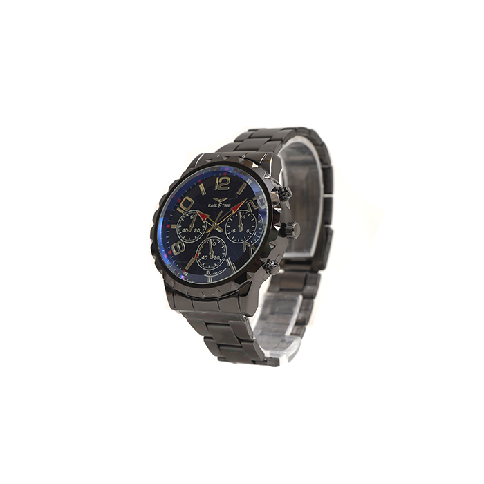 ساعت مچی مشکی مردانه مدل EAGLETIME