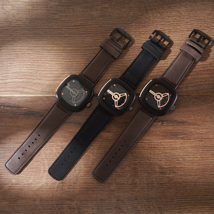 ساعت sevenfriday قهوه ای مدل zado