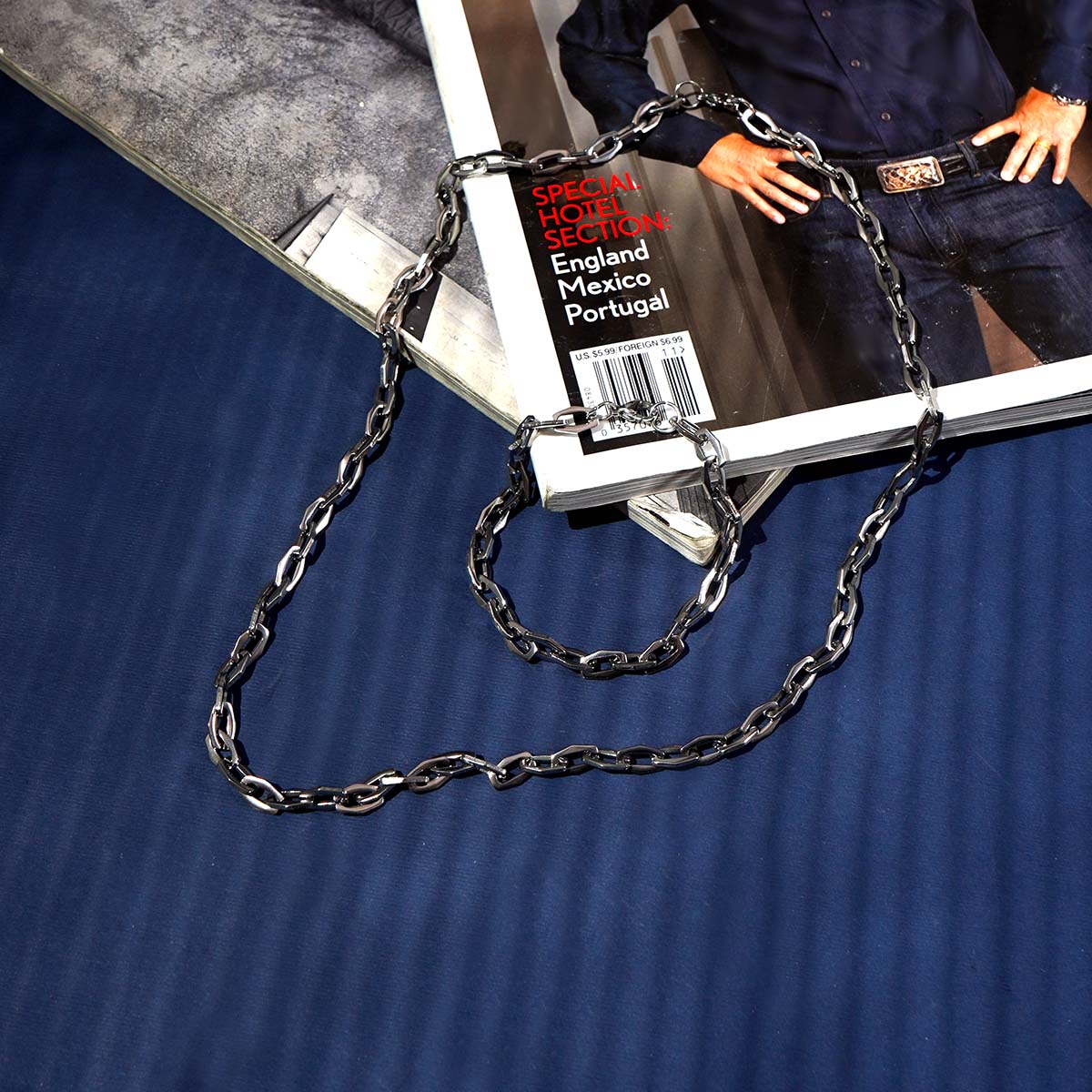 ست گردنبند و دستبند نقره ای مدل X66