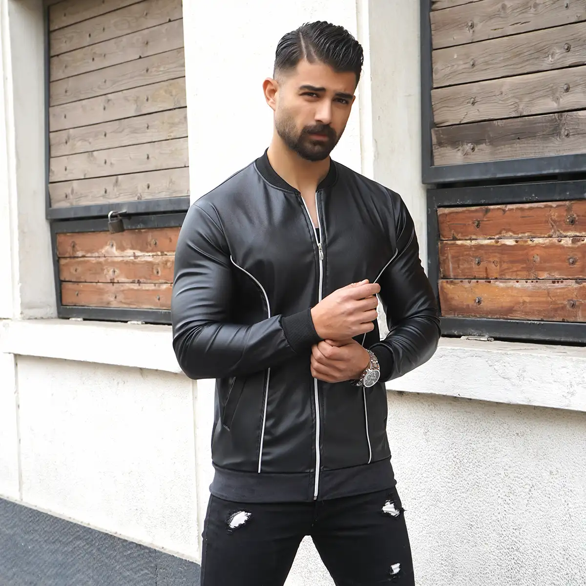 کاپشن مردانه مدل bamdad