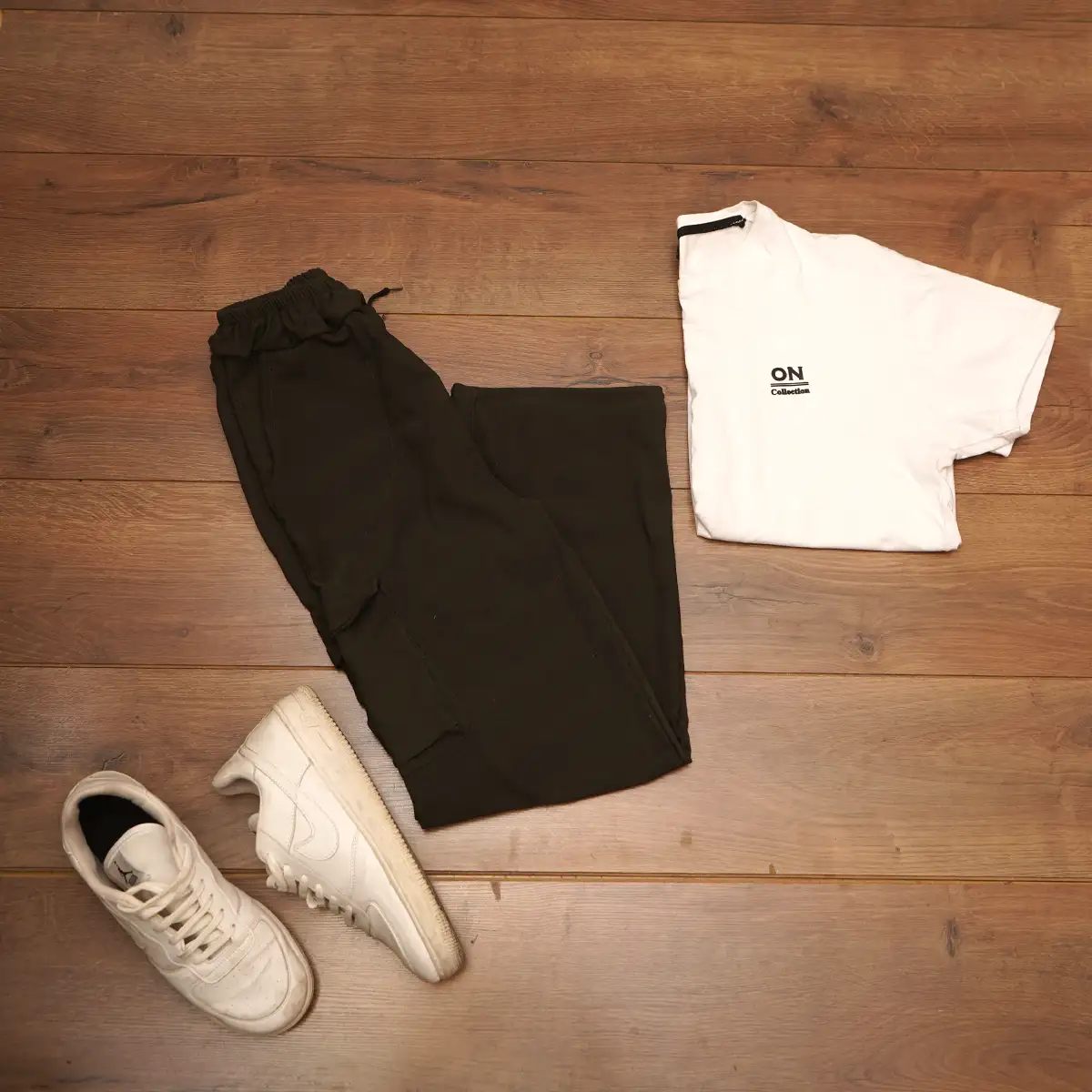 شلوار کارگو مردانه سبز مدل ARON