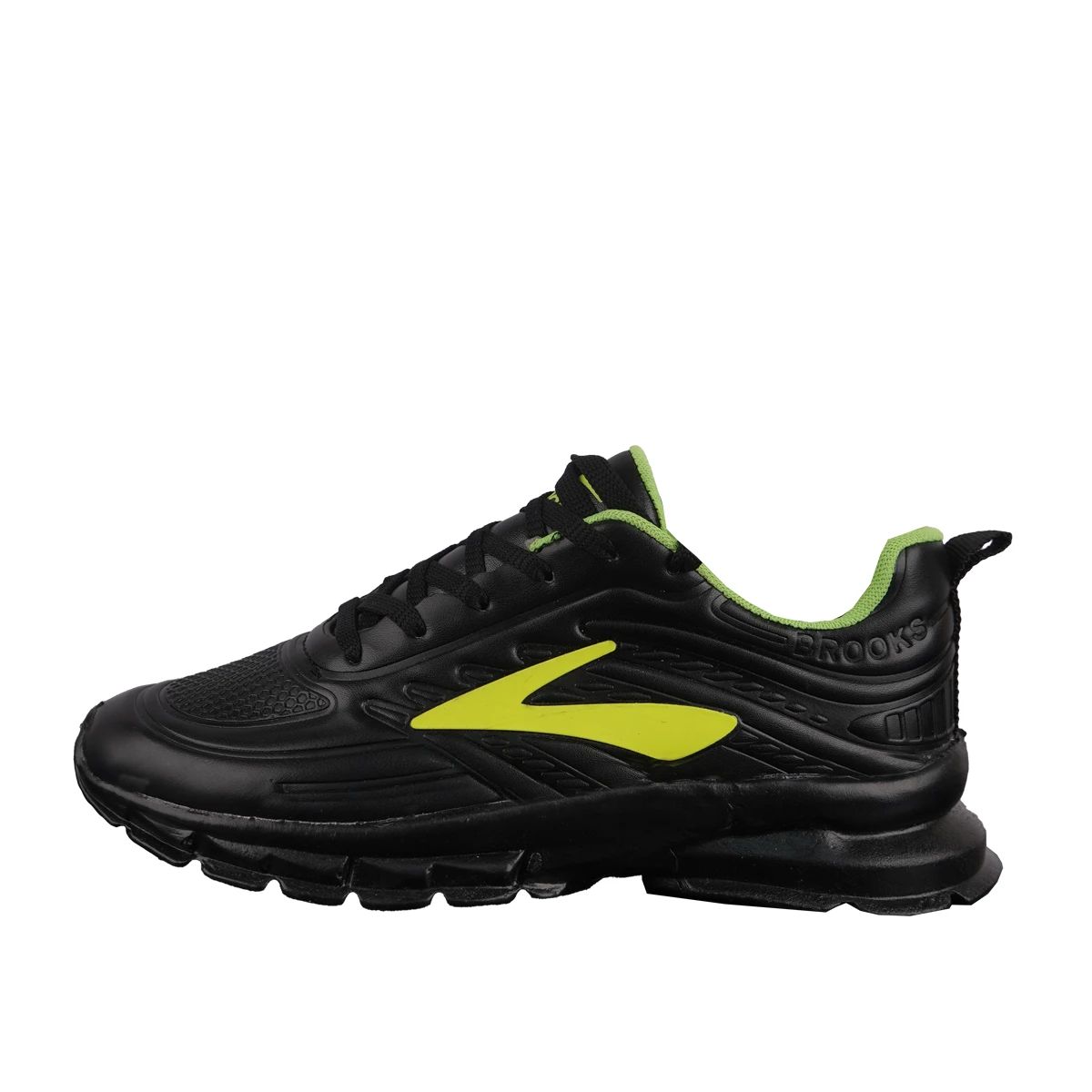 کفش ورزشی مردانه مشکی سبز مدل Padman