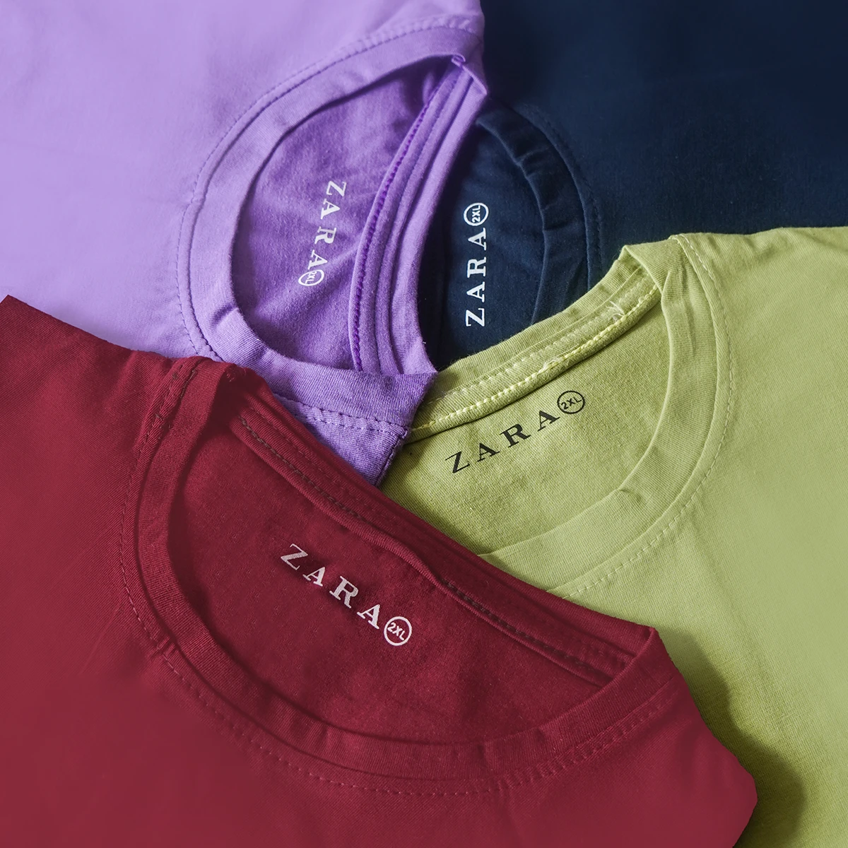 تیشرت ساده سبز مردانه مدل Vala